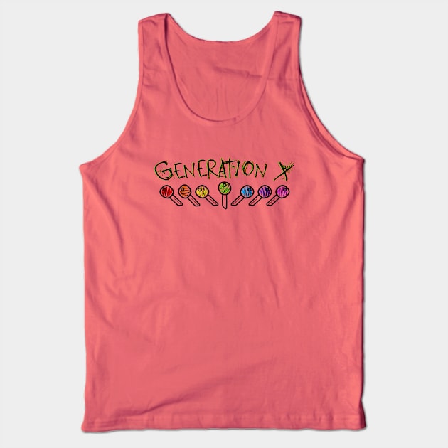 Generation X • Latchkey Kids Tank Top by The MKE Rhine Maiden